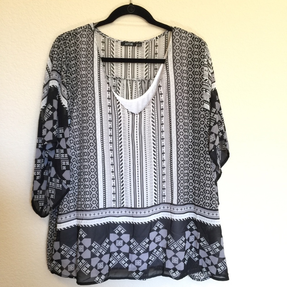 Apt 9 dolman sleeve blouse